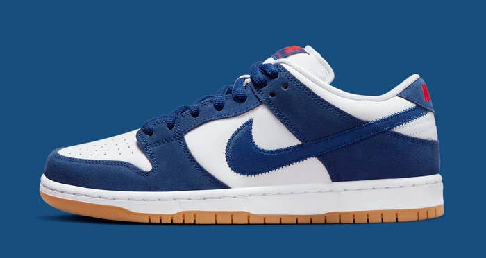 Nike SB Dunk Low &#x27;Dodgers&#x27; DO9395 400 Lateral