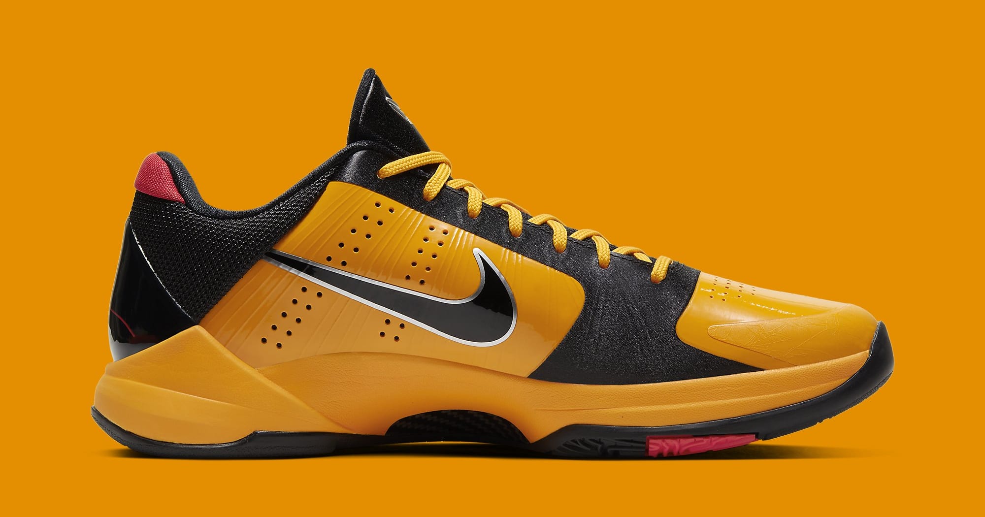 Nike Kobe 5 Protro &#x27;Bruce Lee&#x27; CD4991-700 Medial