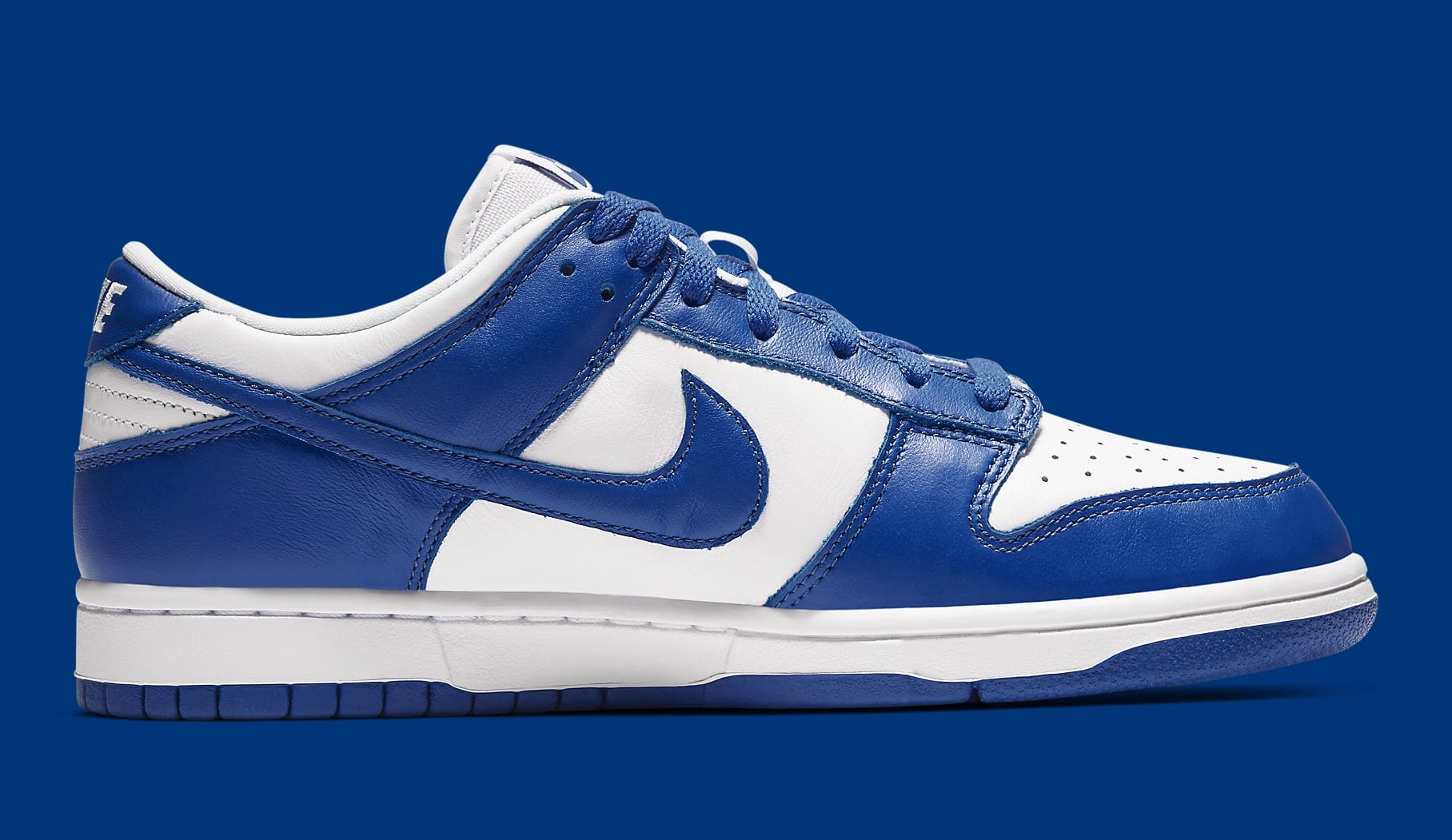 Nike Dunk Low Kentucky Release Date CU1726-100 Medial