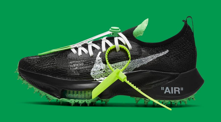 The Off-White x Air Zoom Tempo Next% Releases This Month | Complex