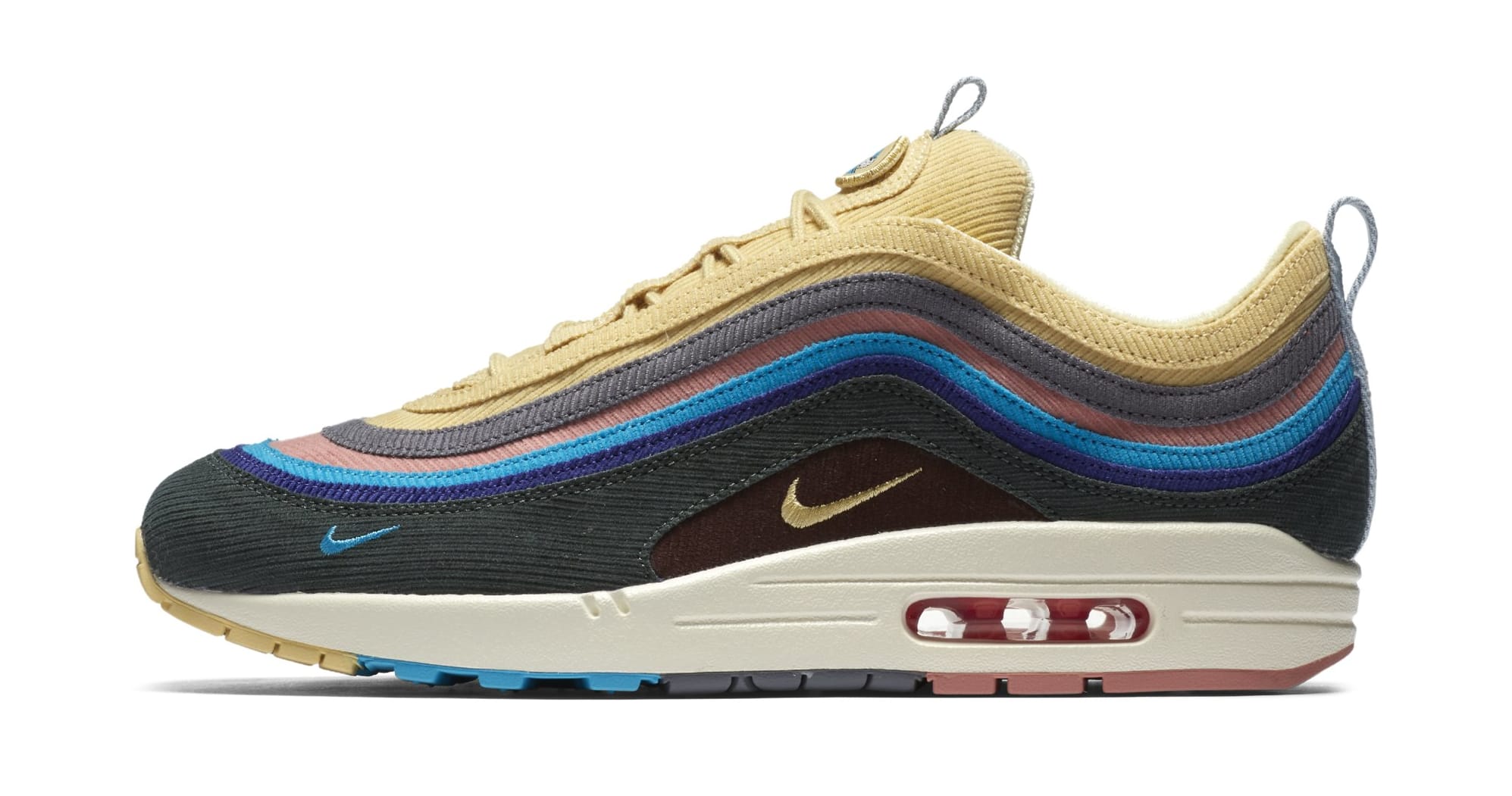 Sean Wotherspoon x Nike Air Max 1/97 AJ4219 200 (Lateral)