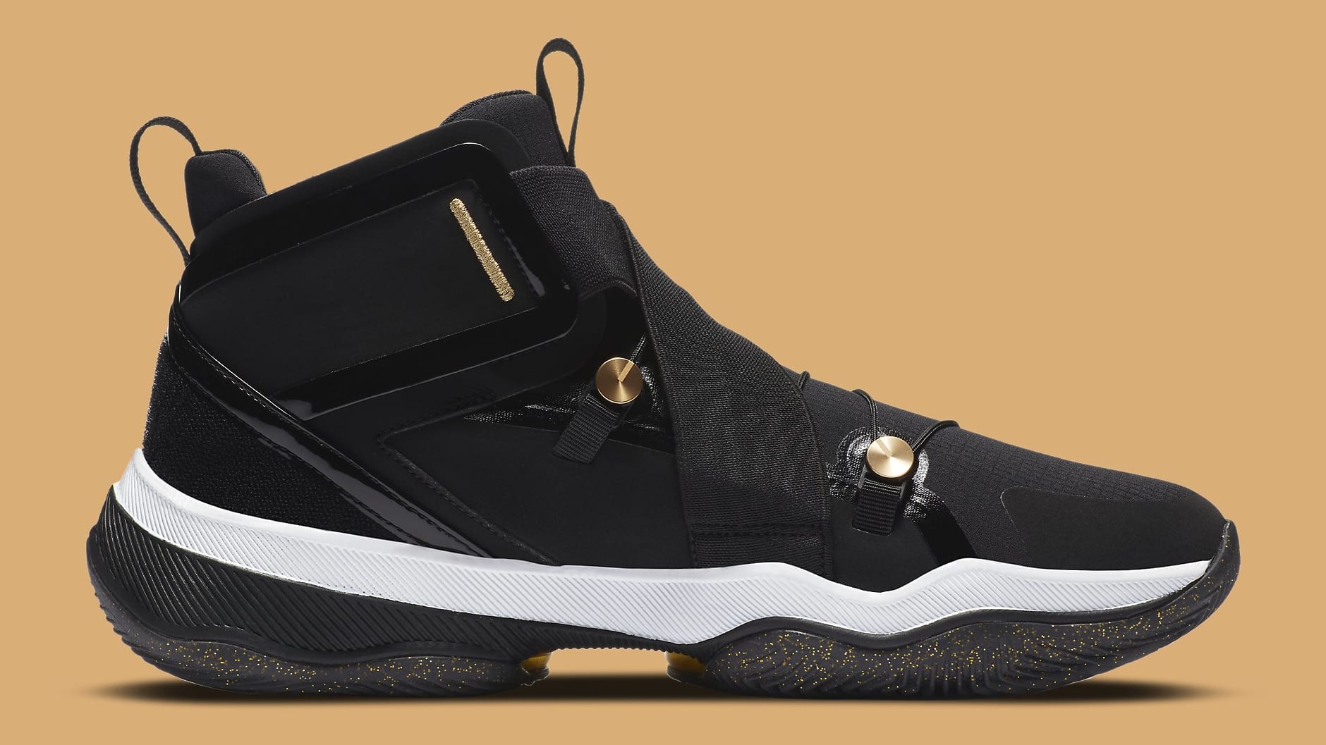 Jordan AJNT 23 Black Gold Release Date CI5441-008 Medial