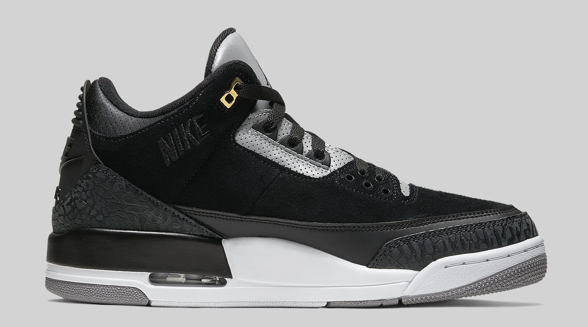 Air Jordan 3 Tinker &#x27;Black Cement&#x27; CK4348-007 Medial