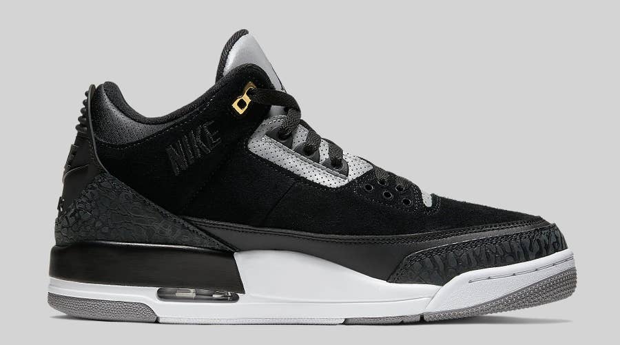 Best Look Yet at the Black Cement Air Jordan 3 Tinker Complex