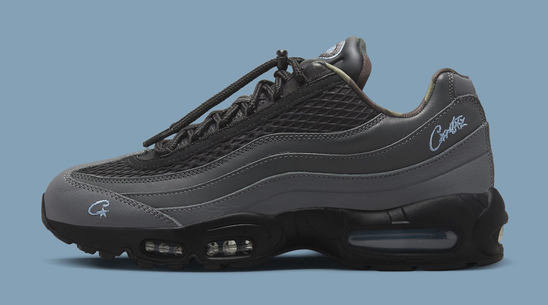 Corteiz x Nike Air Max 95 Blue&#x27; FB2709 002 Lateral