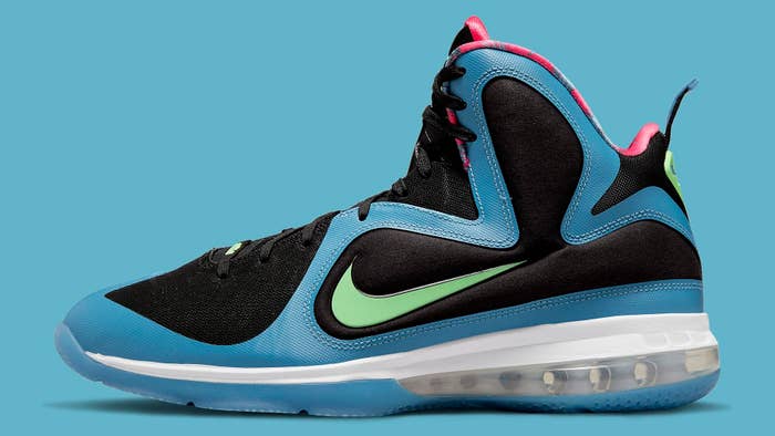 Nike LeBron 9 IX South Coast Release Date DO5838-001 Profile