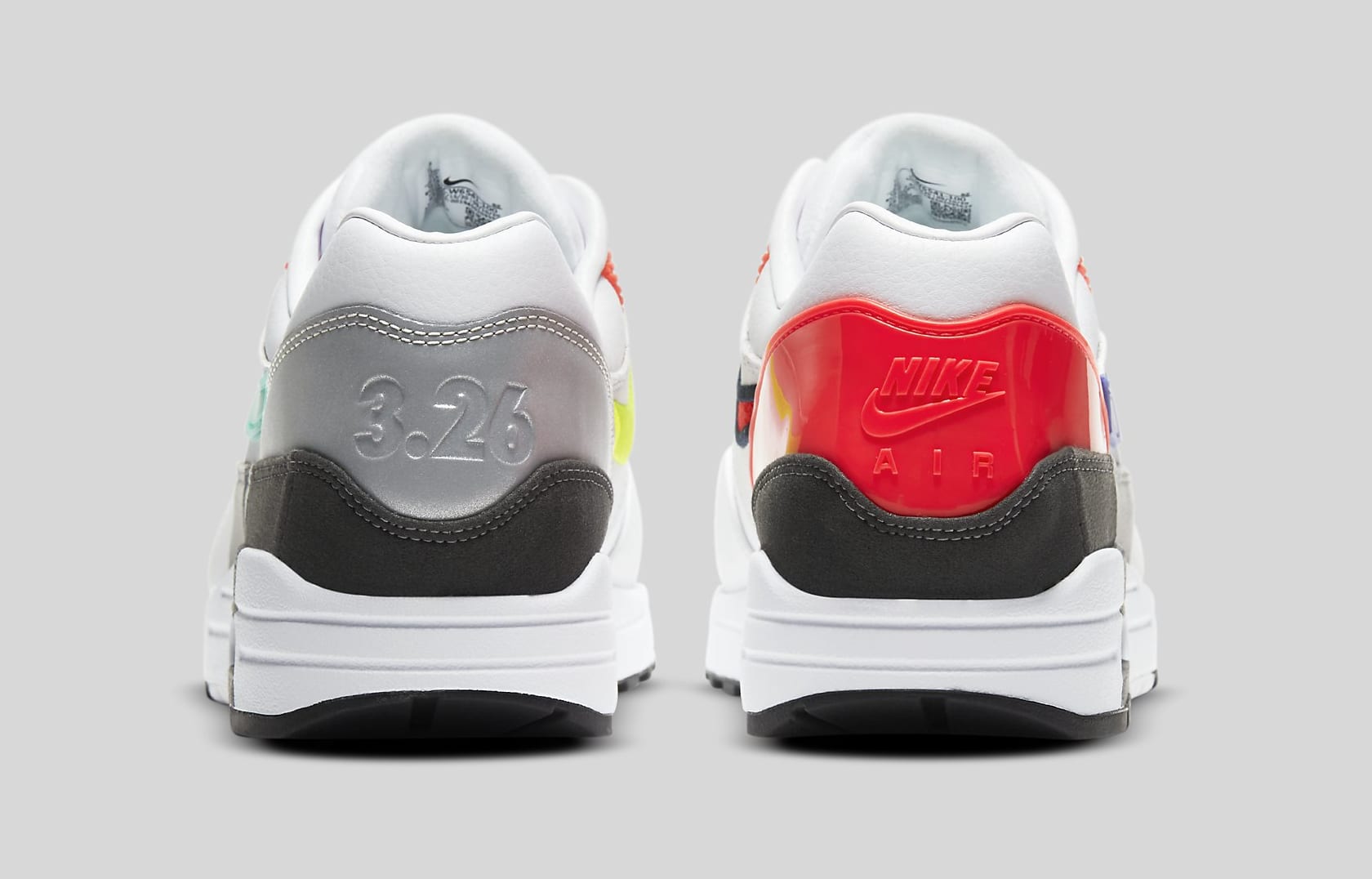 Nike Air Max 1 &#x27;Evolutions of Icons&#x27; CW6541-100 Heel