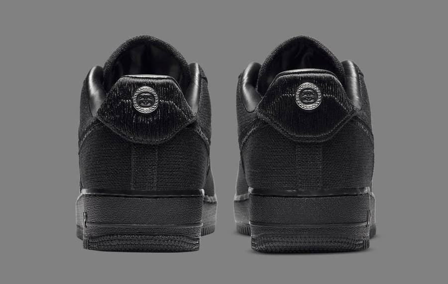 Nike Air Force 1 Low Stussy Black Men's - CZ9084-001 - US