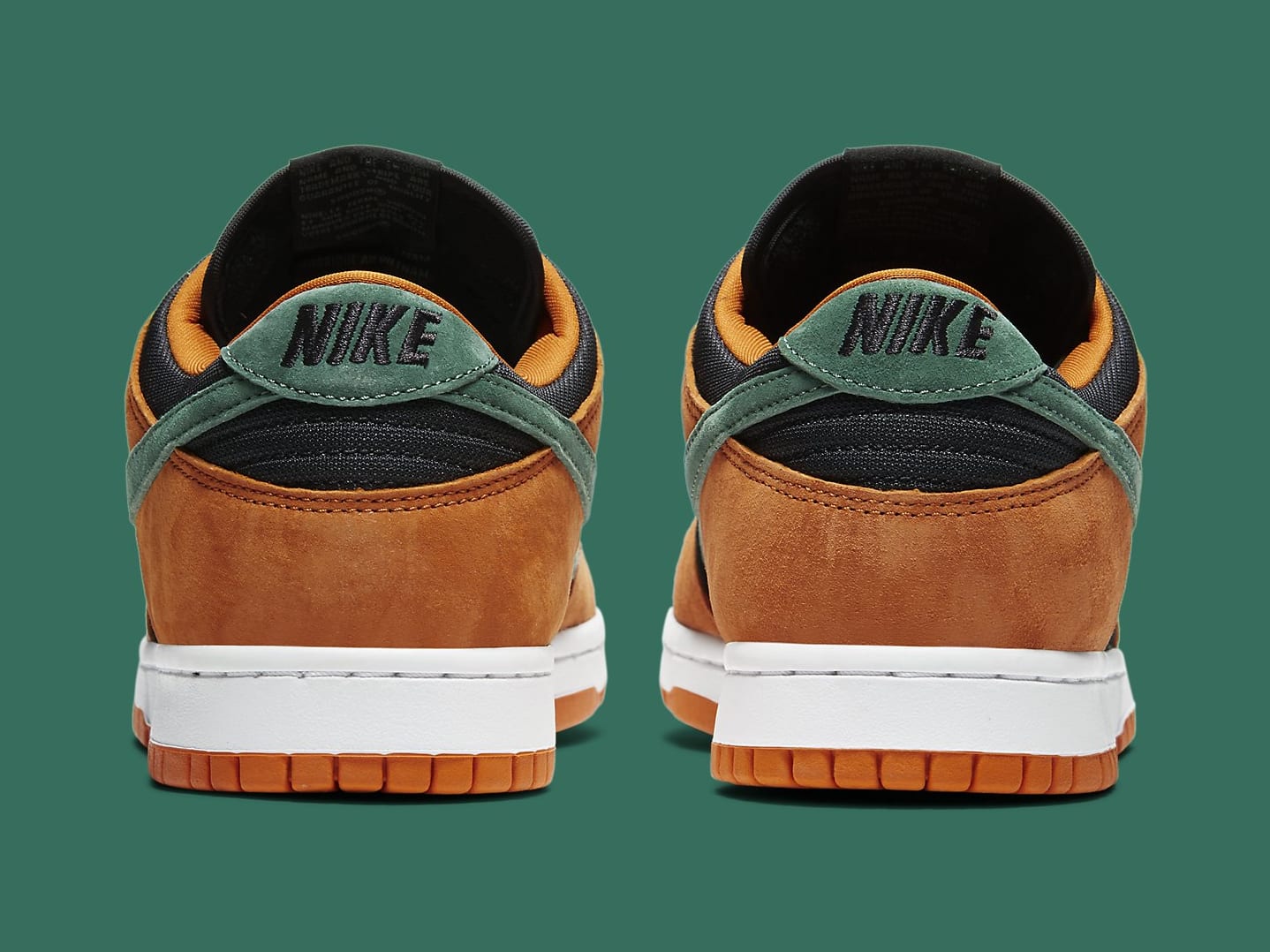 Nike Dunk Low Ceramic Release Date DA1469-001 Heel