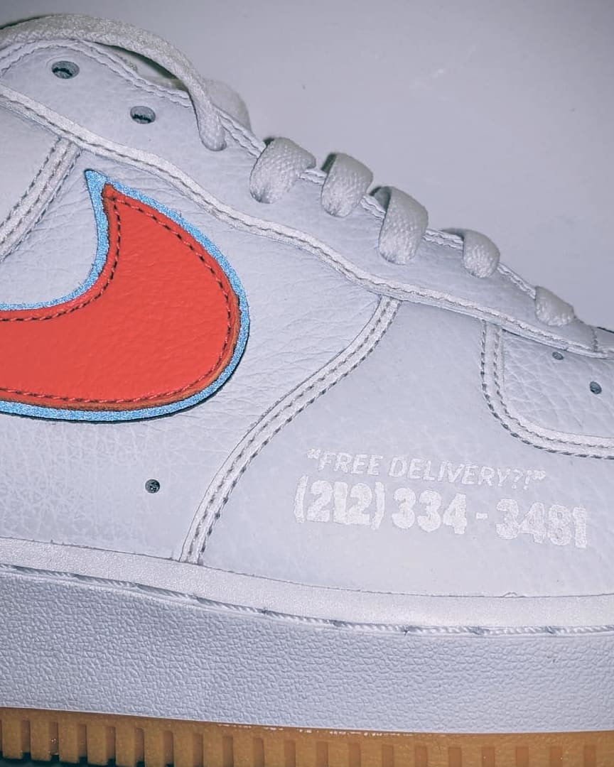 Scarr&#x27;s Pizza x Nike Air Force 1 Low CN3424-100 (Detail)