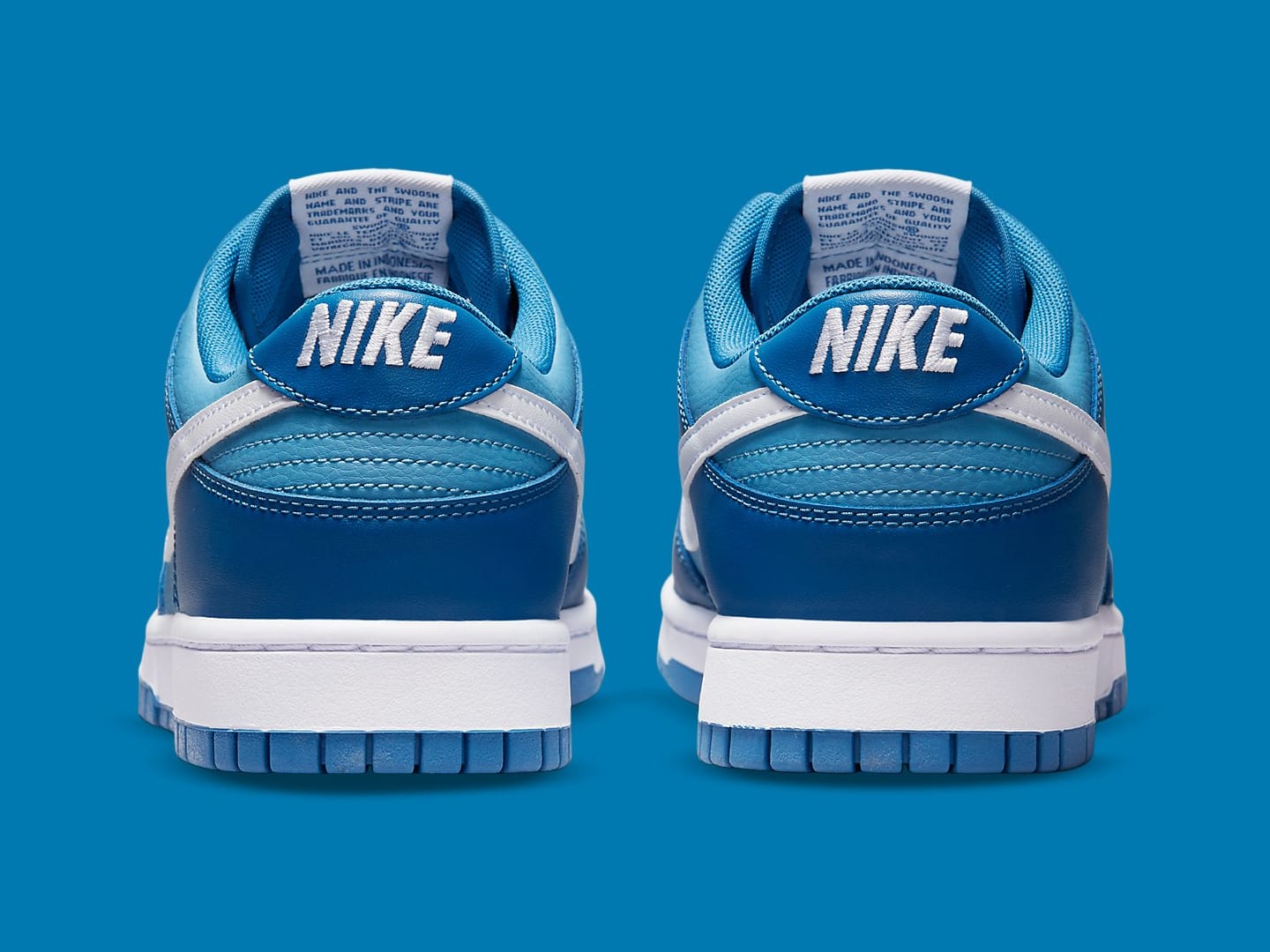 Nike Dunk Low Dark Marina Blue Release Date DJ6188 400 Heel