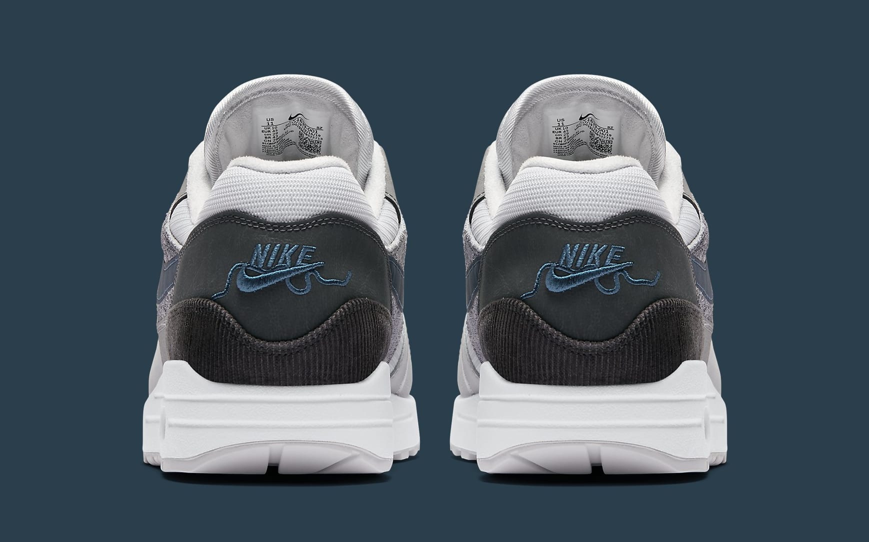 Nike Air Max 1 &#x27;City Pack&#x27; London CV1639-001 Heel
