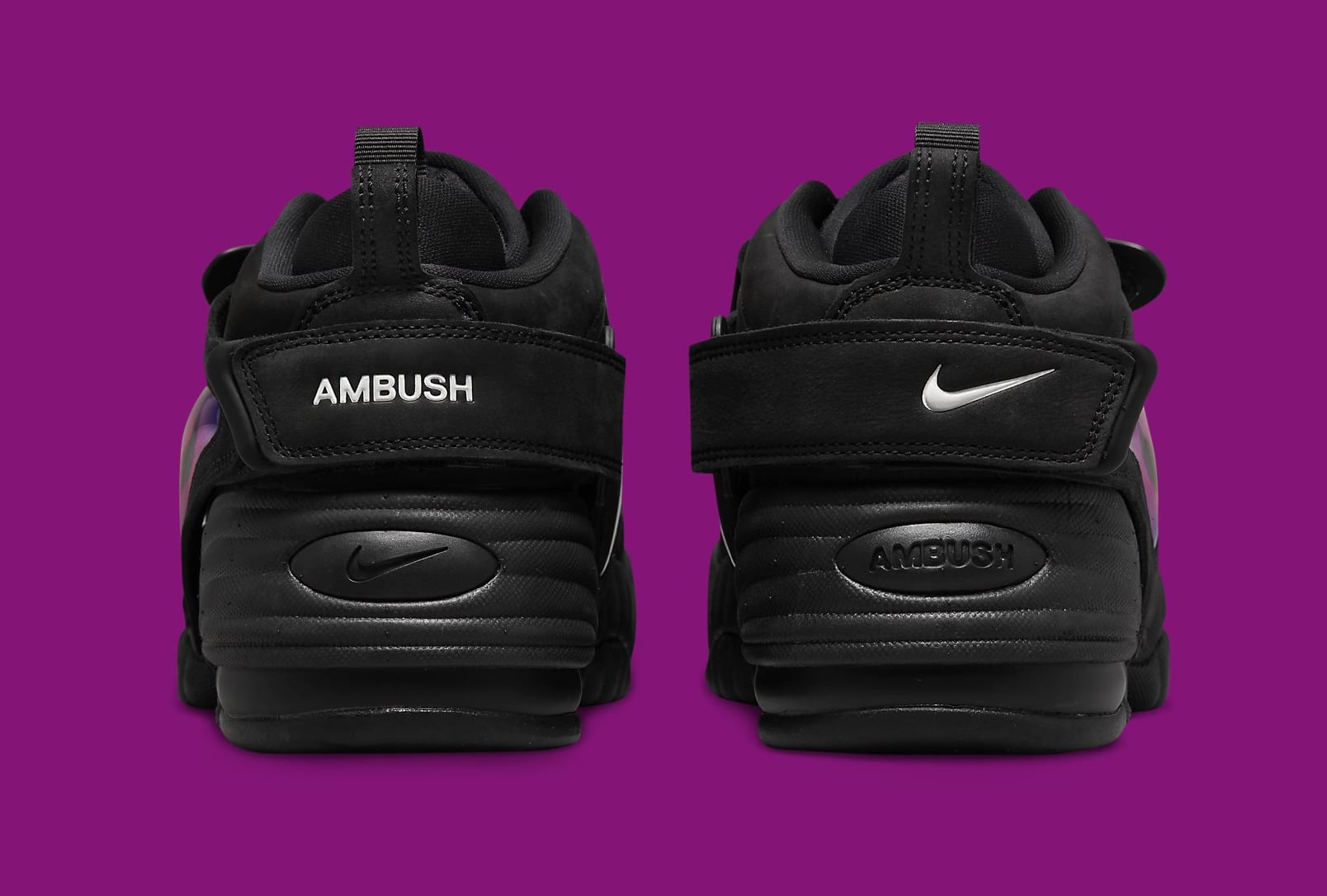 Ambush x Nike Air Adjust Force &#x27;Psychic Purple&#x27; DM8465 001 Heel