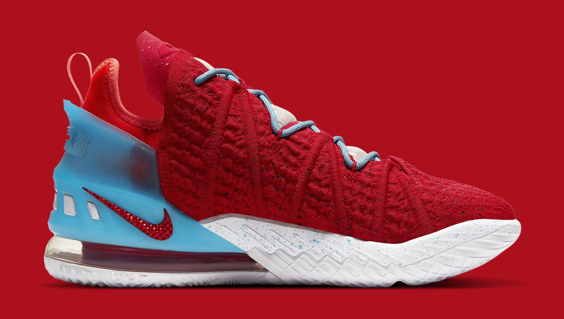 Nike LeBron 18 &#x27;Chinese New Year&#x27; CW3155-600 Medial