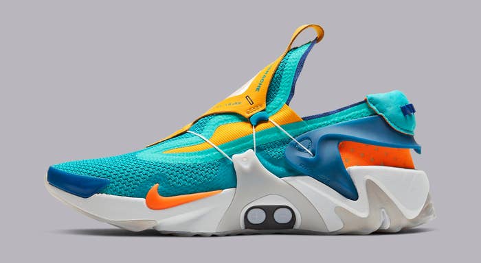 The Power-Lacing Nike Adapt Huarache Arrives In 'Hyper Jade' | Complex