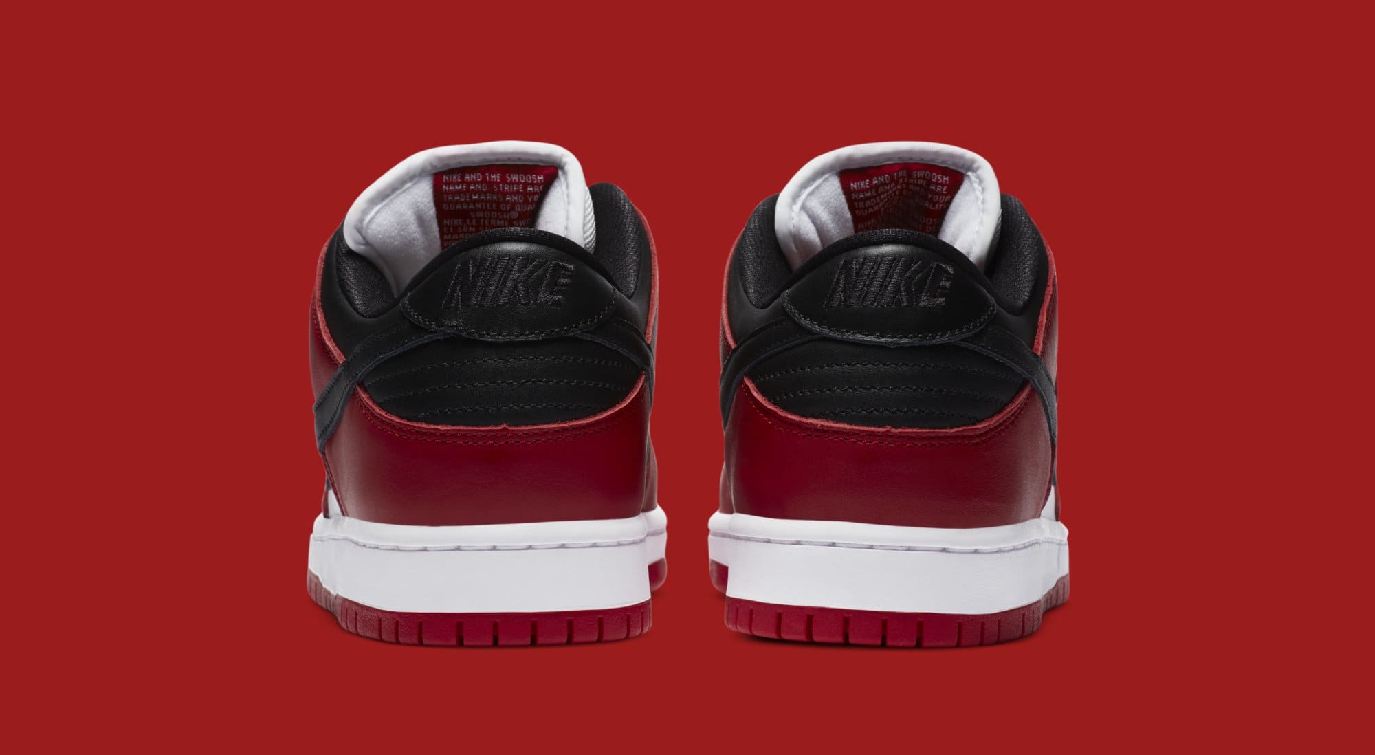 Nike SB Dunk Low &#x27;Chicago&#x27; BQ6817-600 Heel