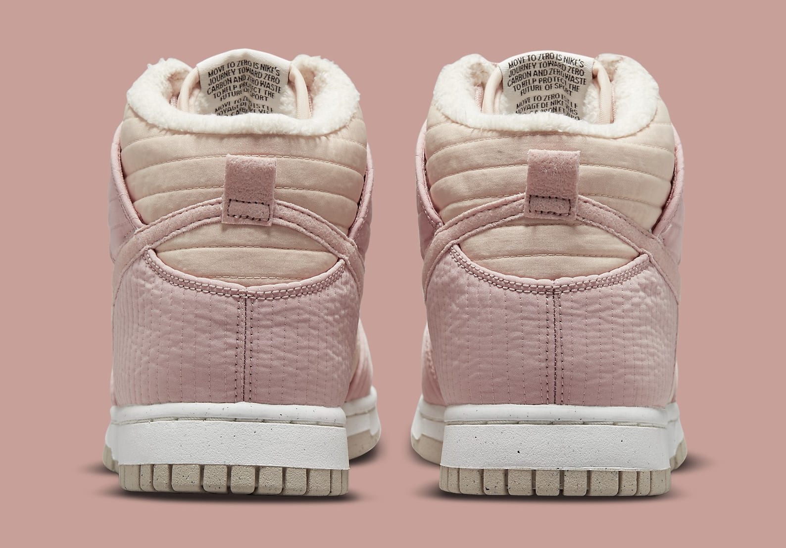 Nike Dunk High Toasty Pink DN9909-200 Release Date Heel