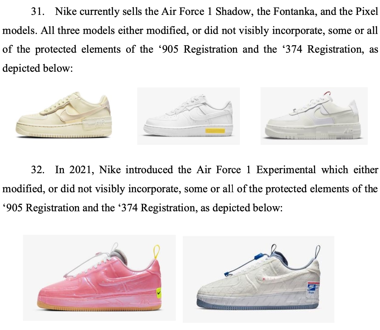 John Geiger Countersues Nike in Air Force 1 Lookalike Lawsuit