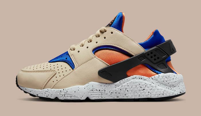 Nike Air Huarache &#x27;Rattan and Mandarin Orange&#x27; DD1068 200 Lateral