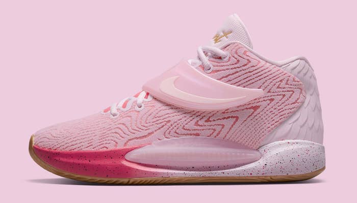 Nike KD 14 &#x27;Aunt Pearl&#x27; DC9379 600 Lateral