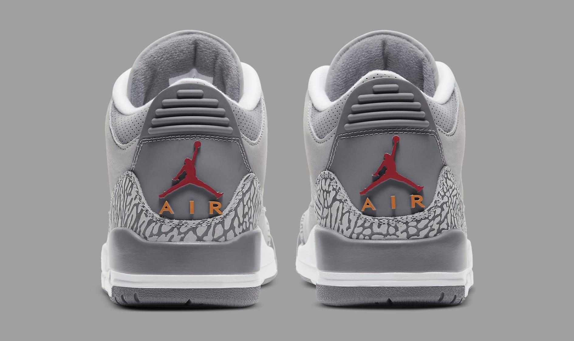 Air Jordan 3 Retro &#x27;Cool Grey&#x27; 2021 CT8532-012 Heel