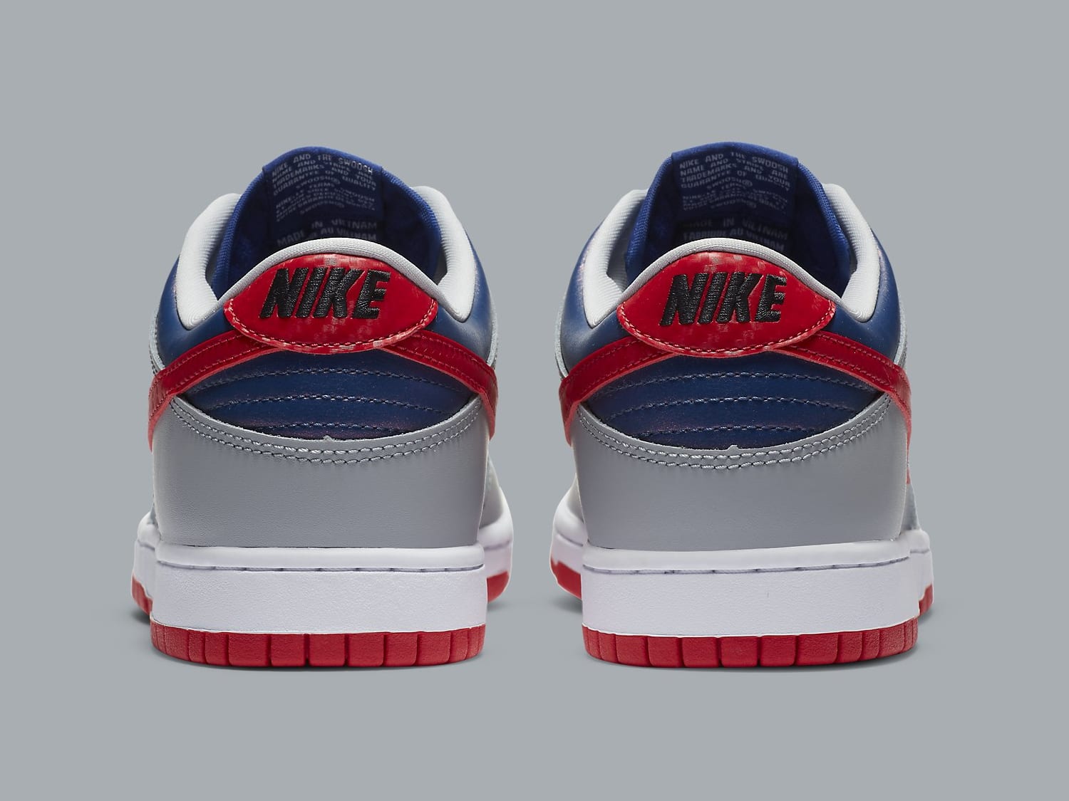 Nike Dunk Low Samba Release Date CZ2667-400 Heel