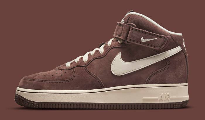Nike Air Force 1 Mid &#x27;Chocolate&#x27; DM0107 200 Lateral