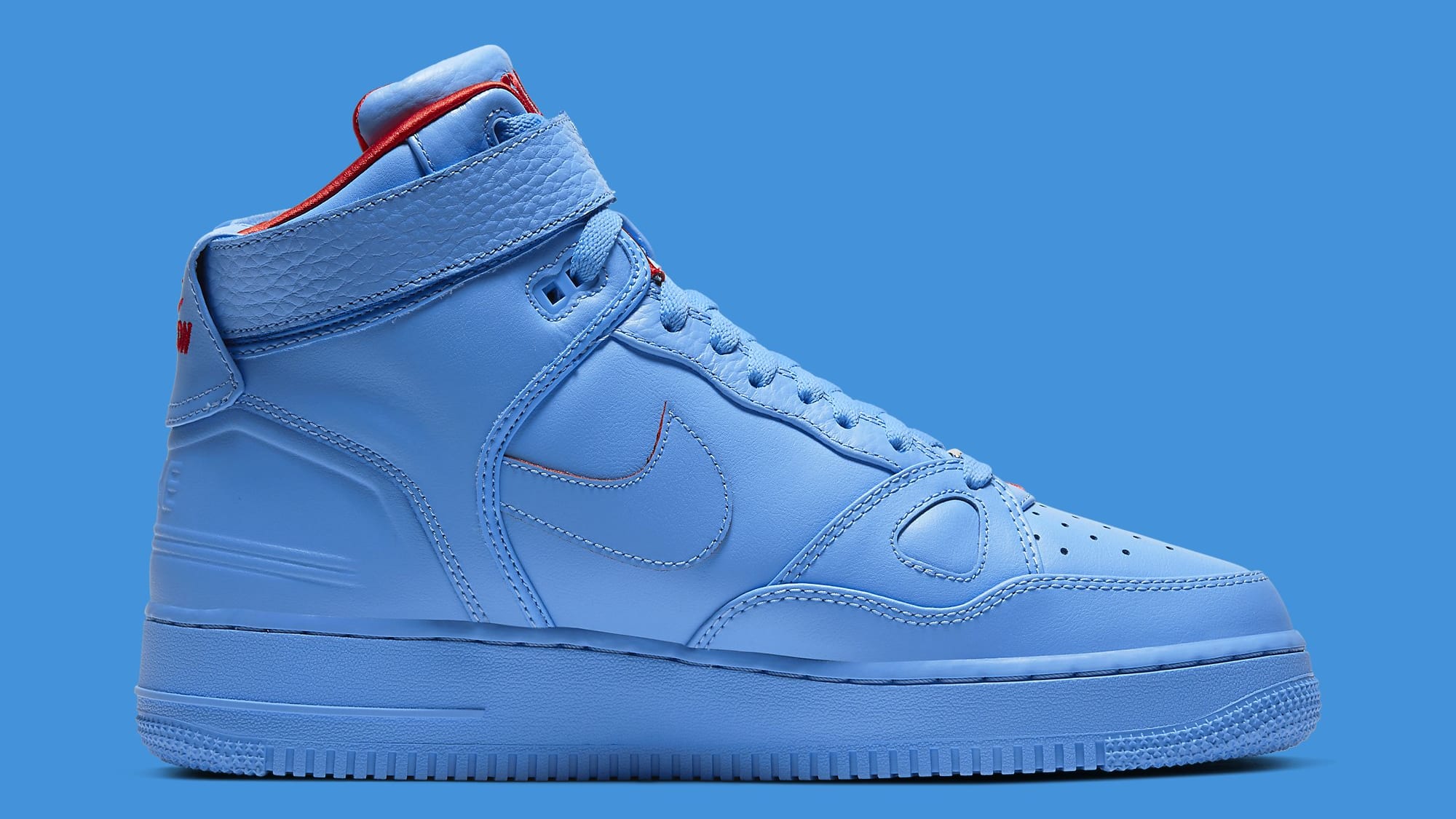 Don C x Nike Air Force 1 High Release Date CW3812-400 Medial