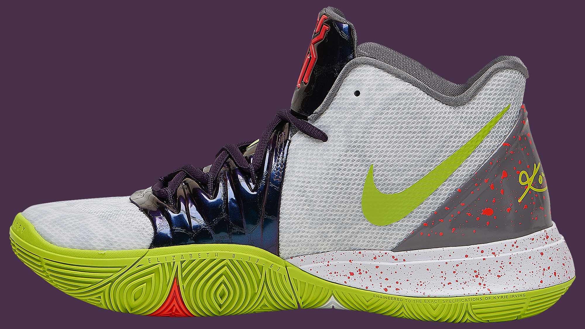 Nike Kyrie 5 Chaos Mamba Mentality Release Date AO2918-102 Medial