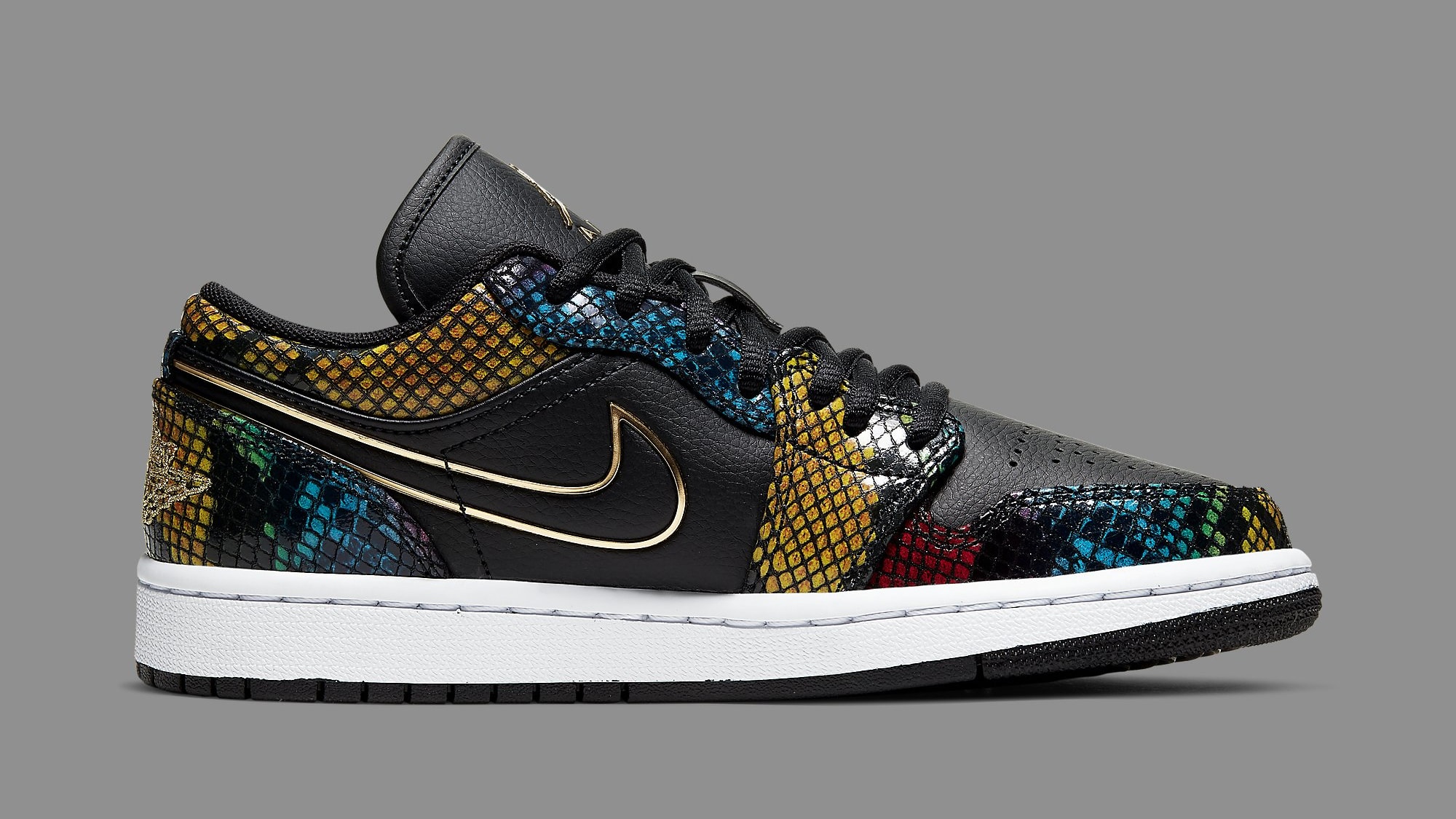 Jordan 1 shop low snakeskin