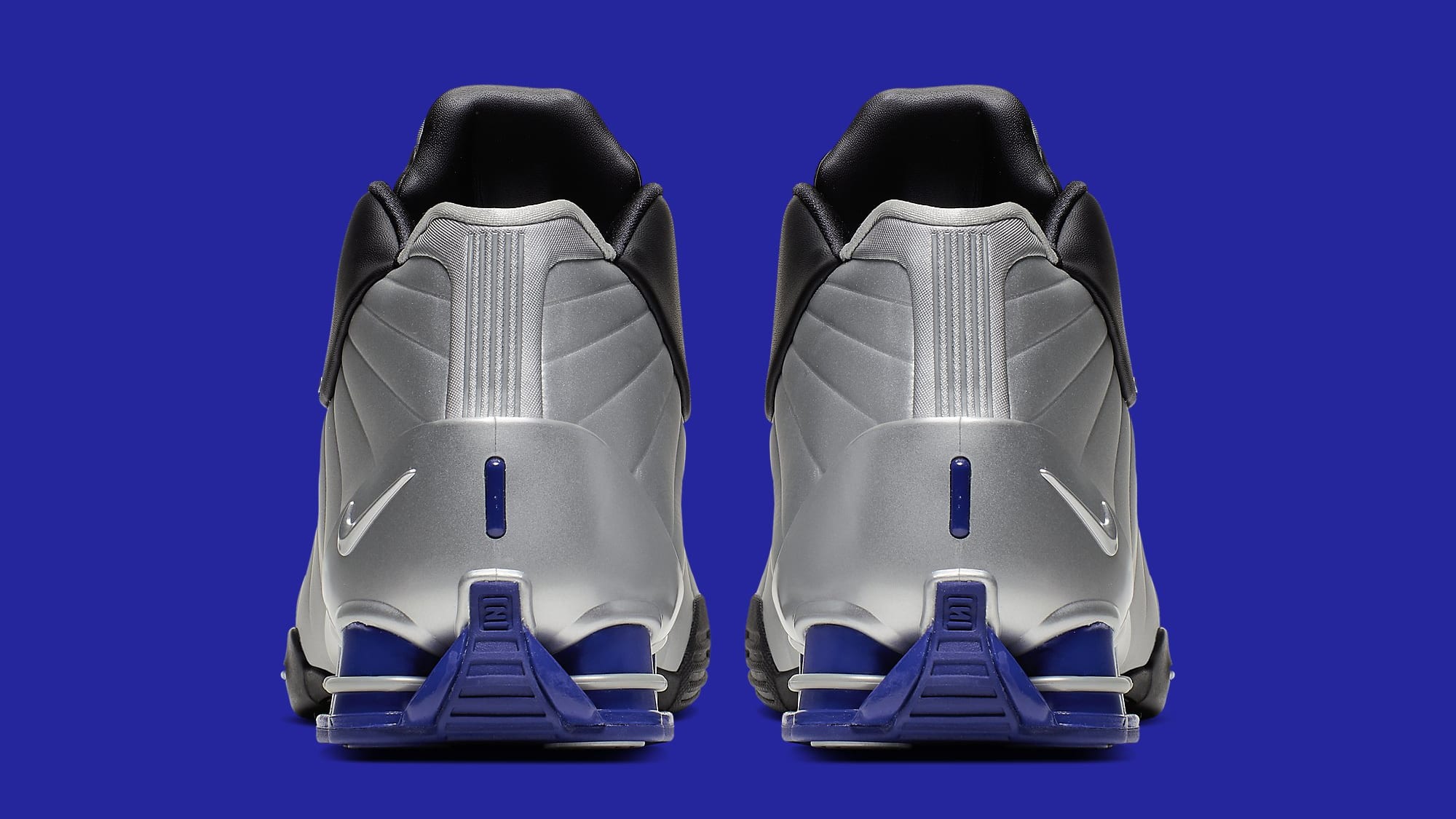 Nike Shox BB4 OG &#x27;Metallic Silver&#x27; AT7843-001 Heel