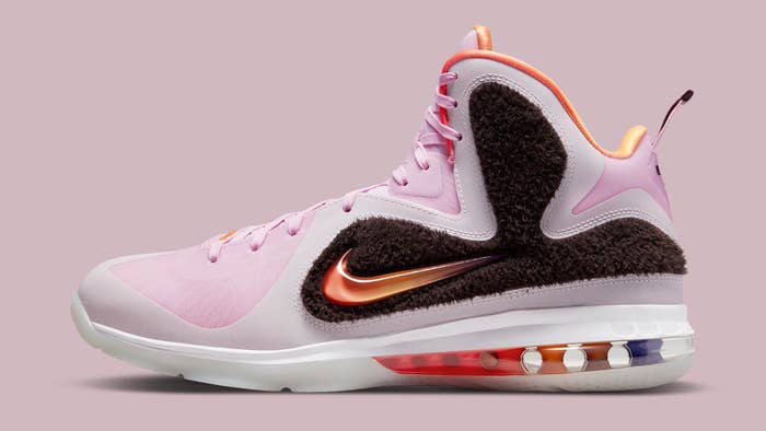 Nike LeBron 9 &#x27;Regal Pink&#x27; DJ3908 600 Lateral