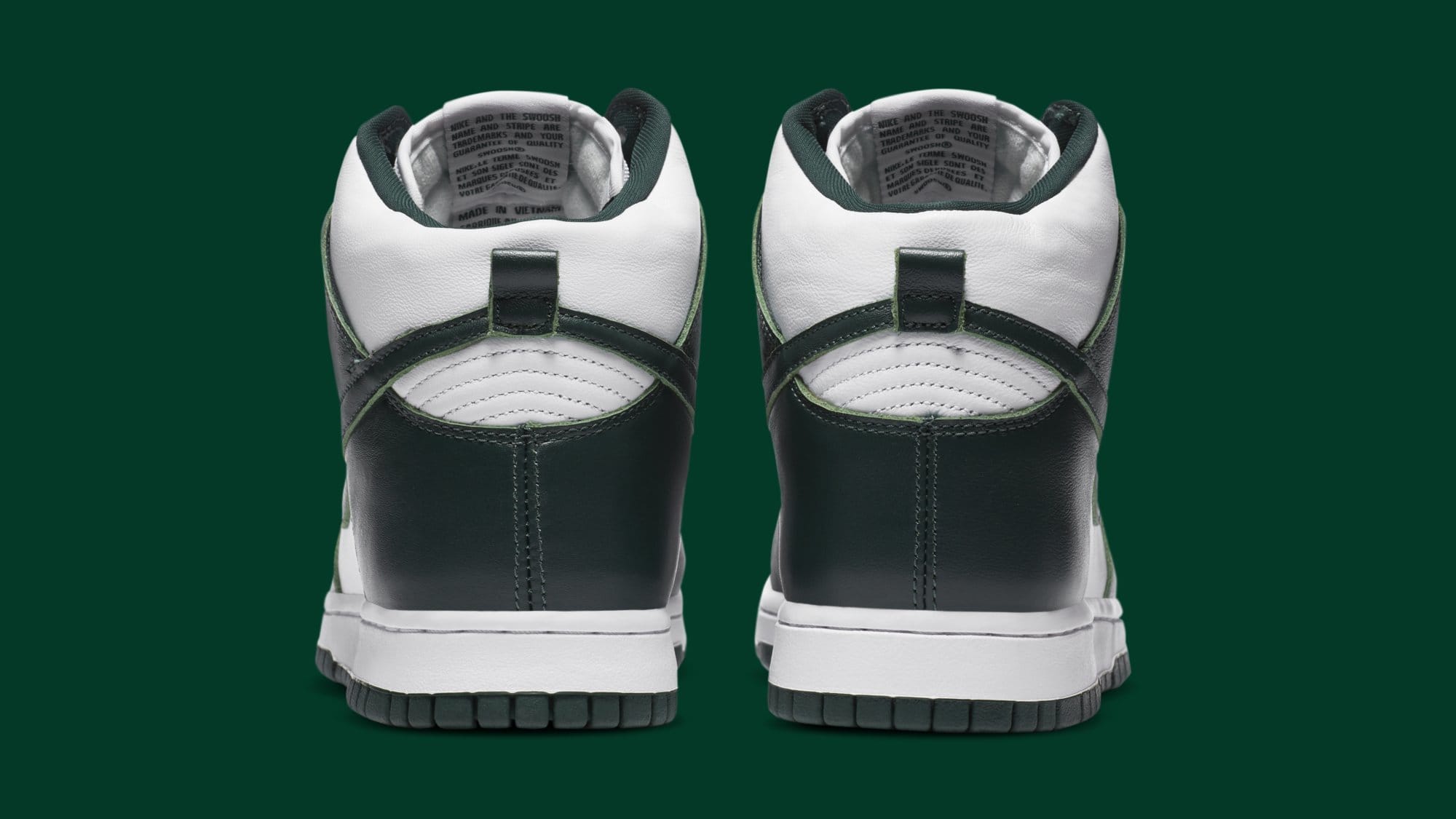 Nike Dunk High SP &#x27;Pro Green&#x27; CZ8149-100 Heel