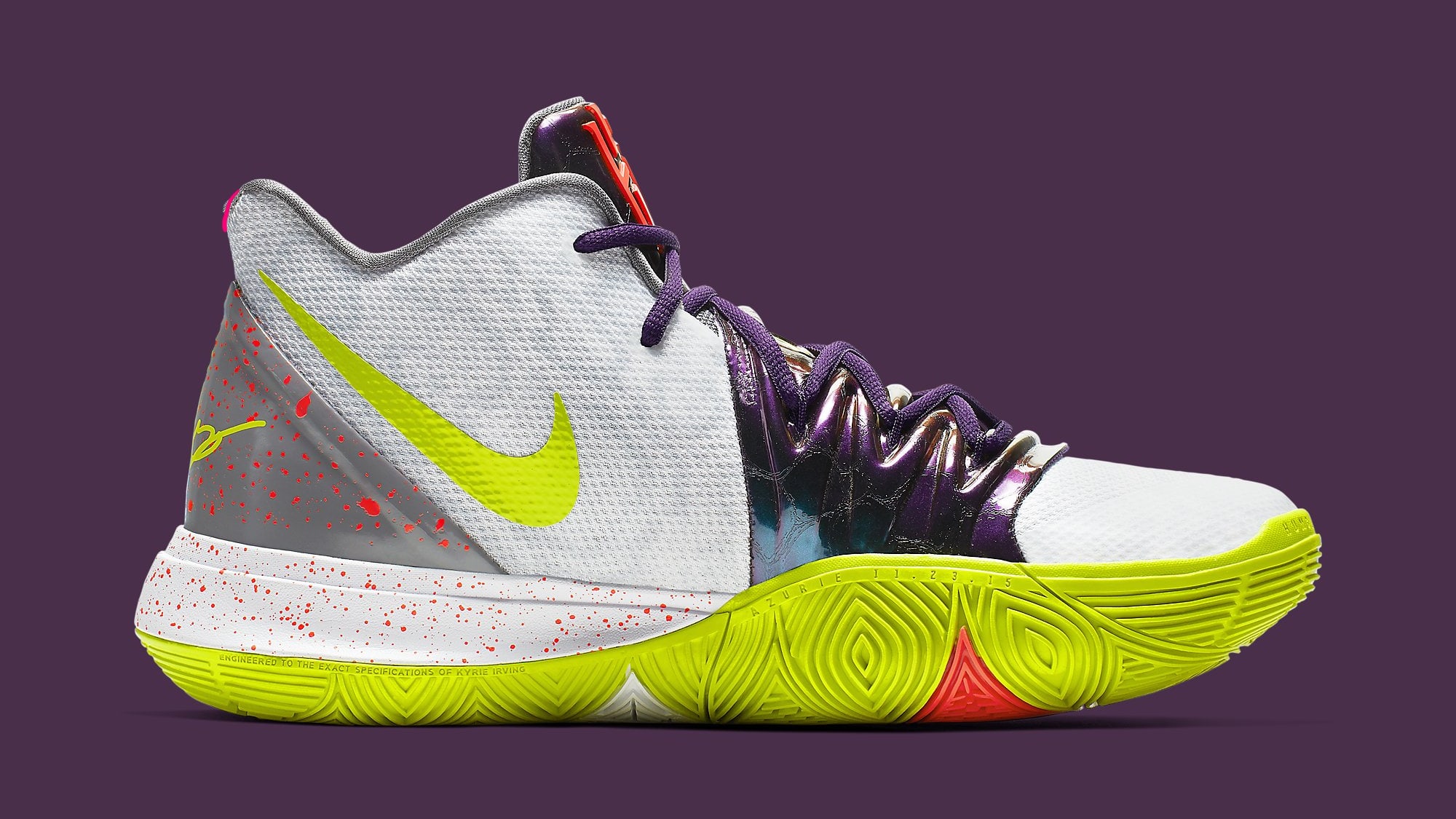 Nike Kyrie 5 Chaos Mamba Mentality Release Date AO2918-102 Medial