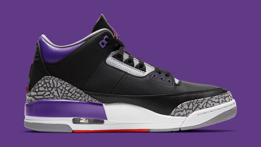 Detailed Look at the 'Court Purple' Air Jordan 3