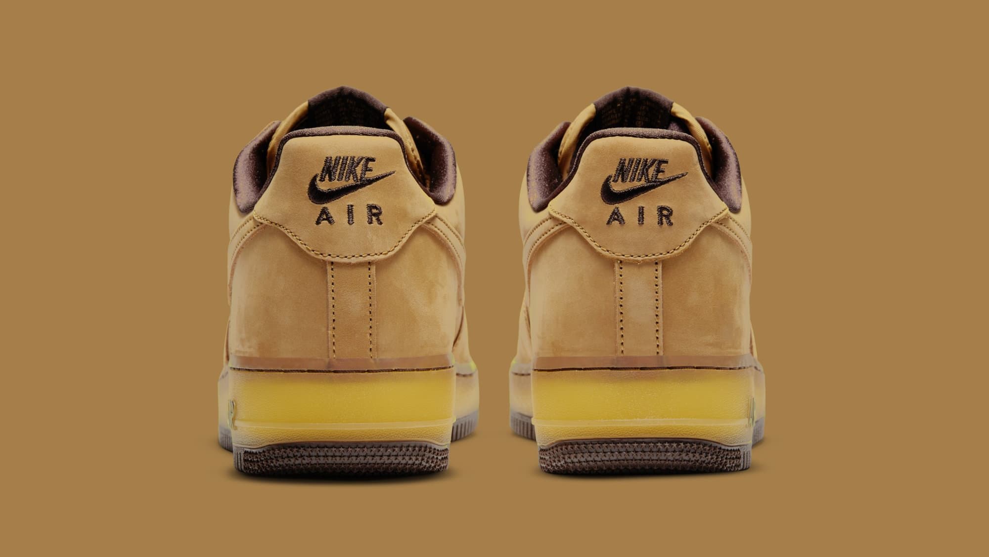 Nike Air Force 1 Low CO.JP &#x27;Wheat Mocha&#x27; DC7504-700 Heel