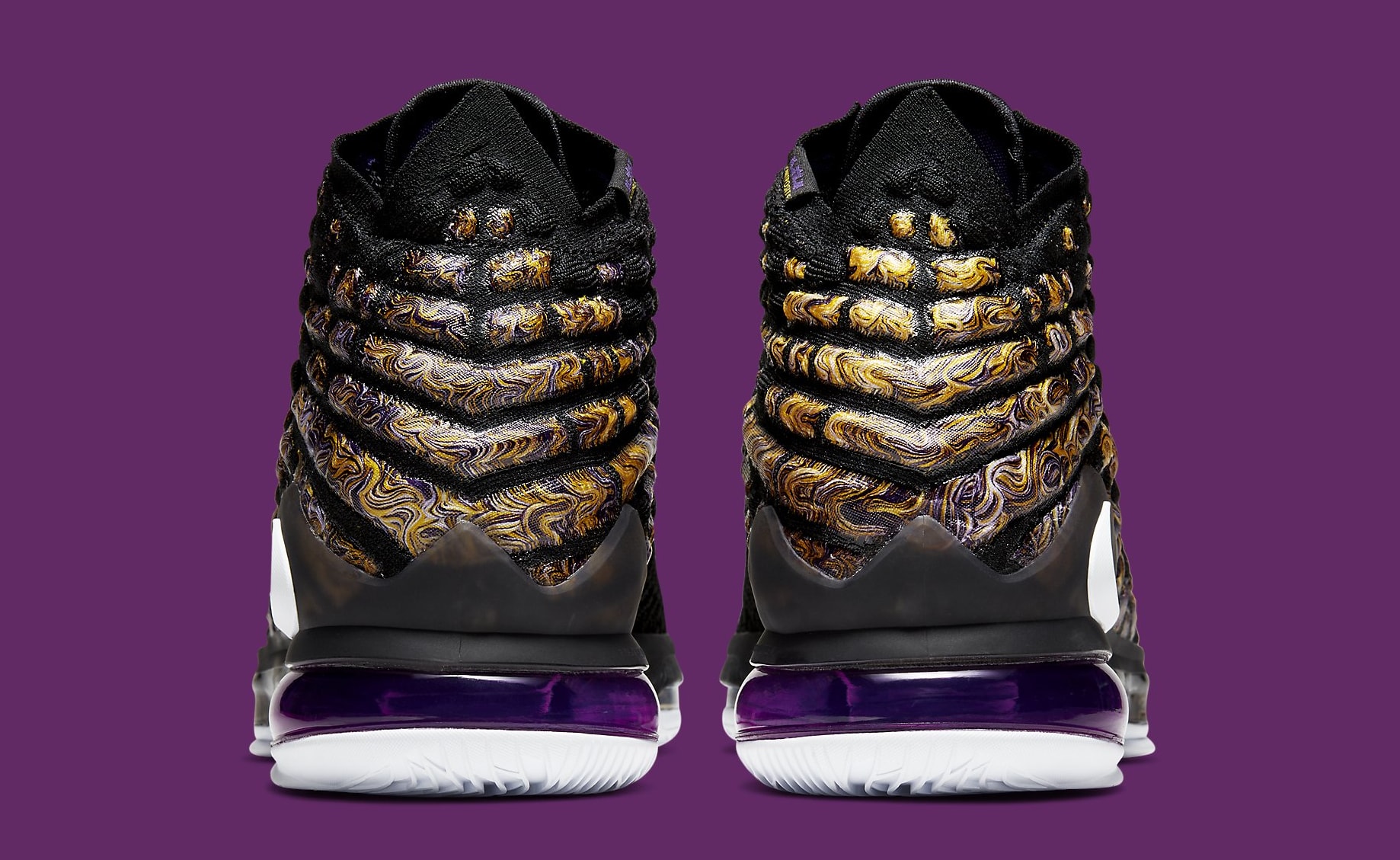 Official Images: Nike LeBron 17 Lakers •