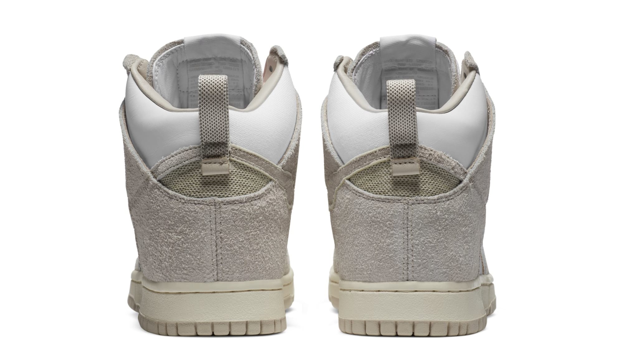 Notre x Nike Dunk High &#x27;Light Orewood Brown/White&#x27; (Heel)