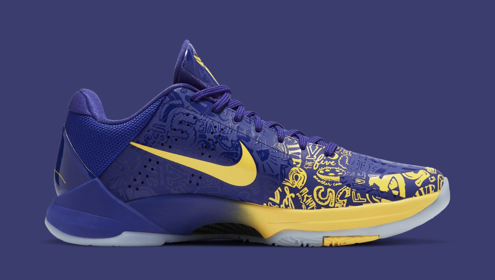 Nike Kobe 5 Protro &#x27;5 Rings&#x27; CD4991-400 Medial