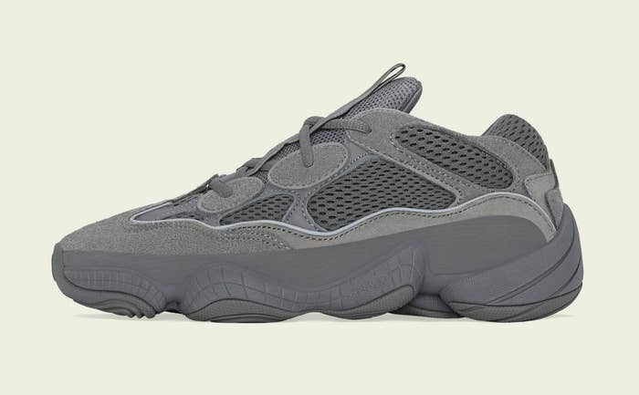 Adidas Yeezy 500 &#x27;Granite&#x27; GW6373 Medial