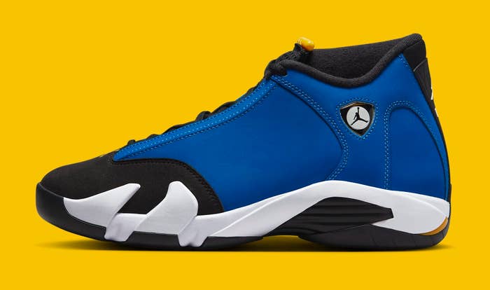 Air Jordan 14 XIV Laney High 487471 407 (Lateral)