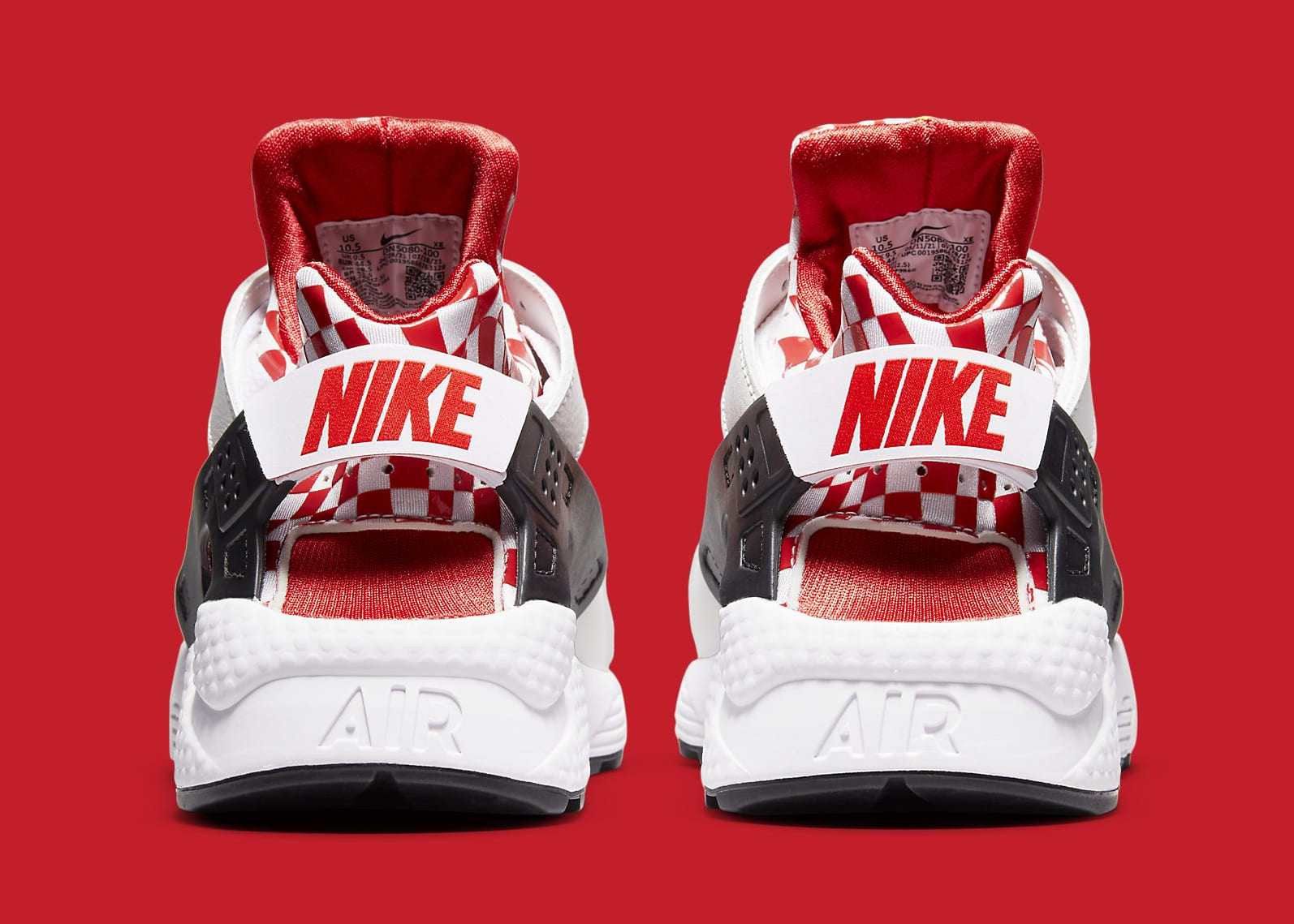 Nike Air Huarache &#x27;Liverpool&#x27; DN5080-100 Heel
