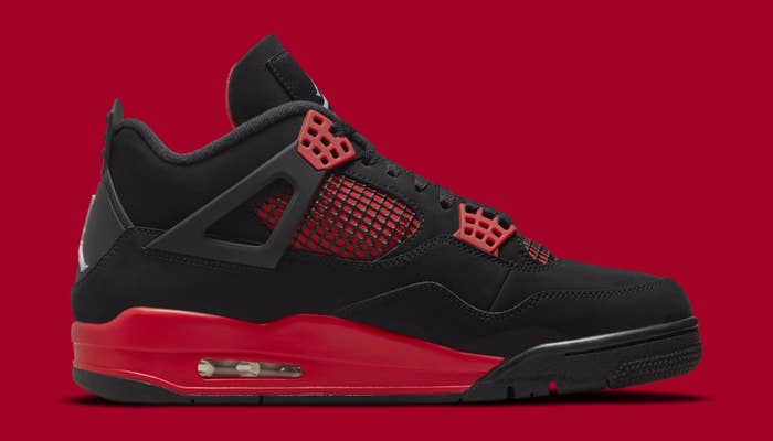 Air Jordan 4 Retro &#x27;Red Thunder&#x27; CT8527-016 Medial