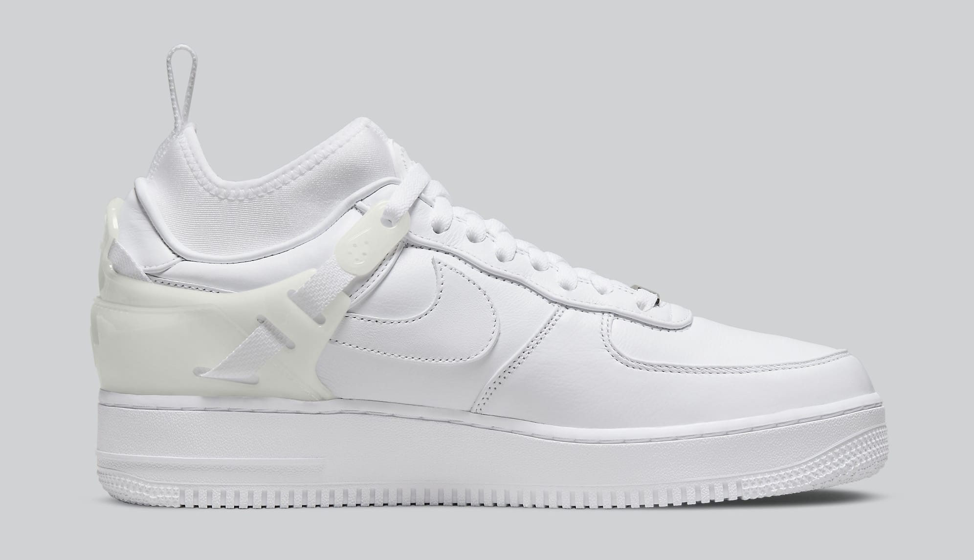 Undercover x Nike Air Force 1 Low &#x27;White&#x27; DQ7558 101 (Medial)