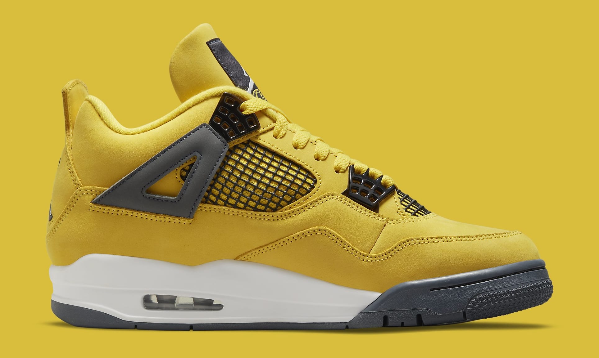 Air Jordan 4 Retro &#x27;Lightning&#x27; CT8527-700 Medial