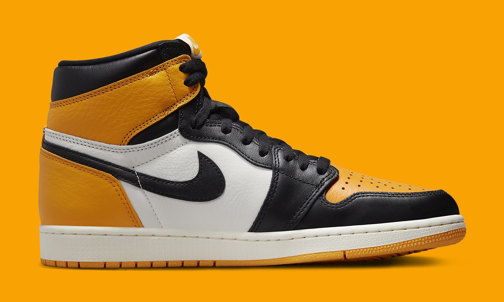 Jordan 1 best sale yellow toe