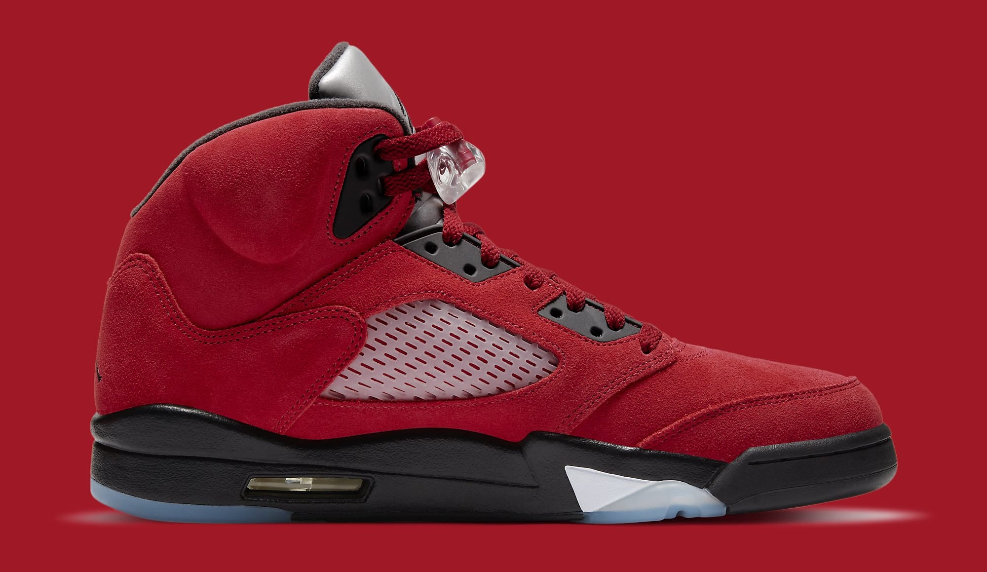 Red hot sale fives jordans