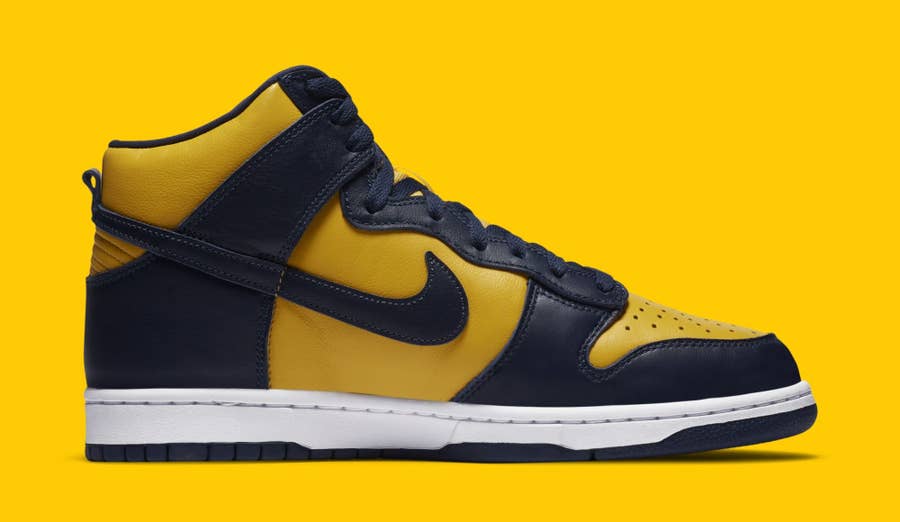 The 'Michigan' Dunk High Is Releasing Earlier Than Expected | Complex