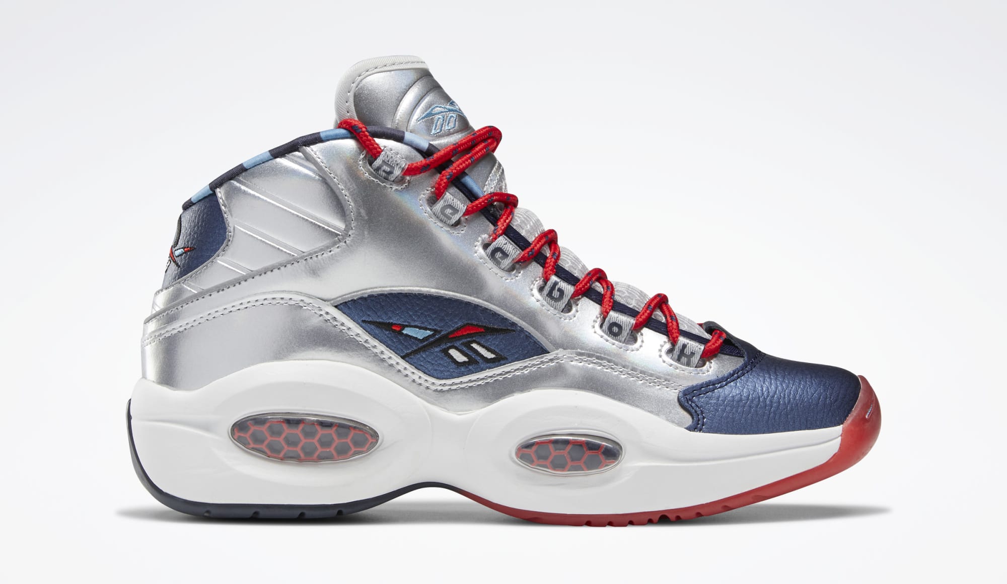 Reebok Question Mid &#x27;Crossed Up, Step Back&#x27; FZ1366 Lateral