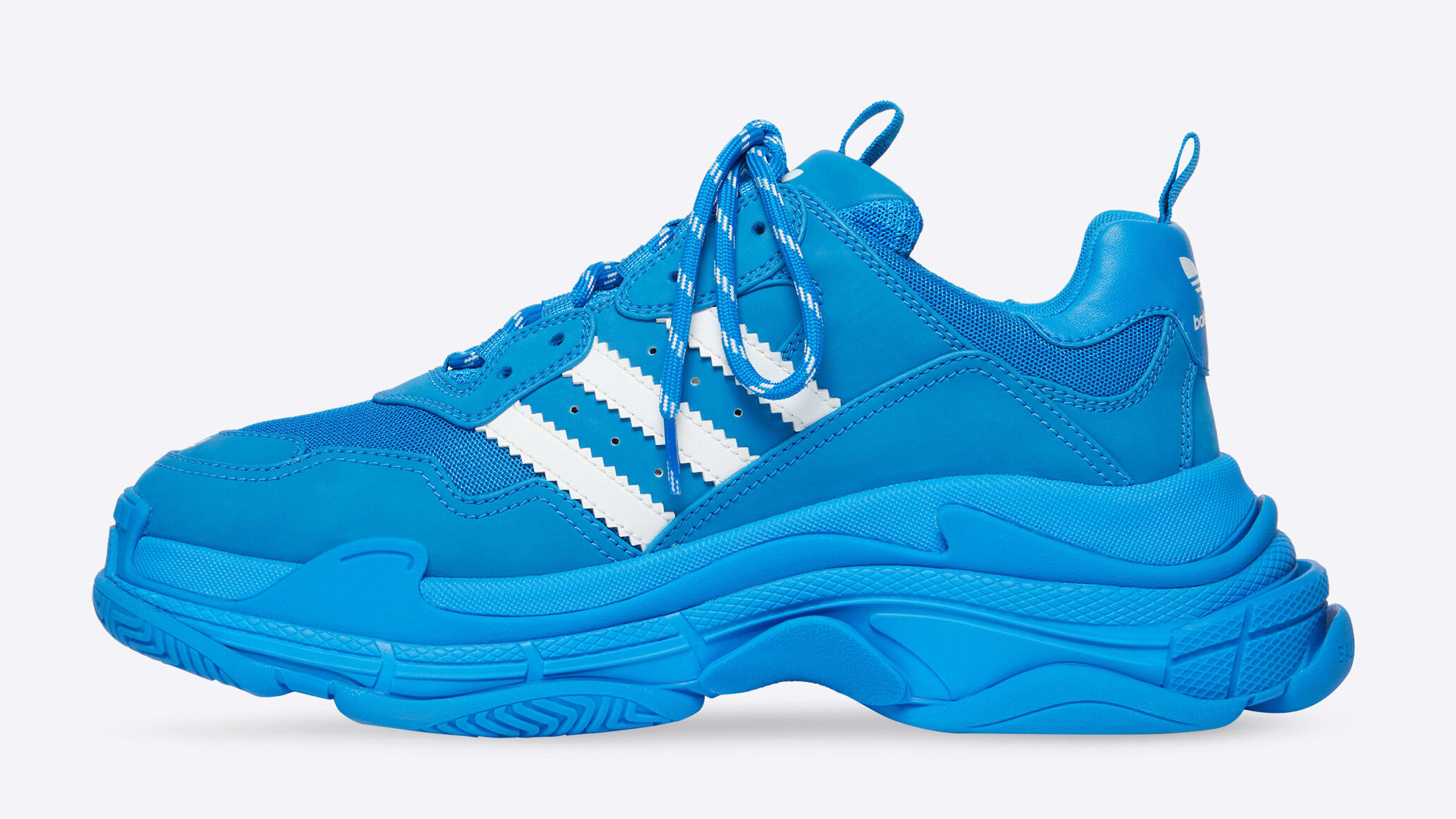 Balenciaga x Adidas Speed Trainer Blue White